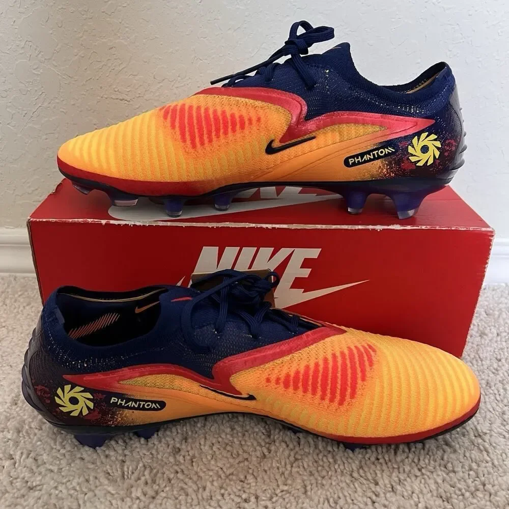Nike Phantom 6 Low Elite FG Erring Harland Soccer Cleats HQ2332-800 Men Sz 11.5